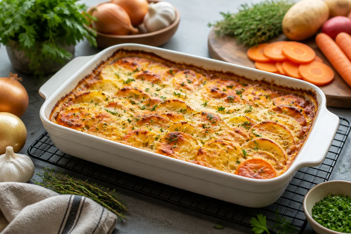 Kartoffelauflauf mit Käse: Ein Familienliebling für jeden Tag!