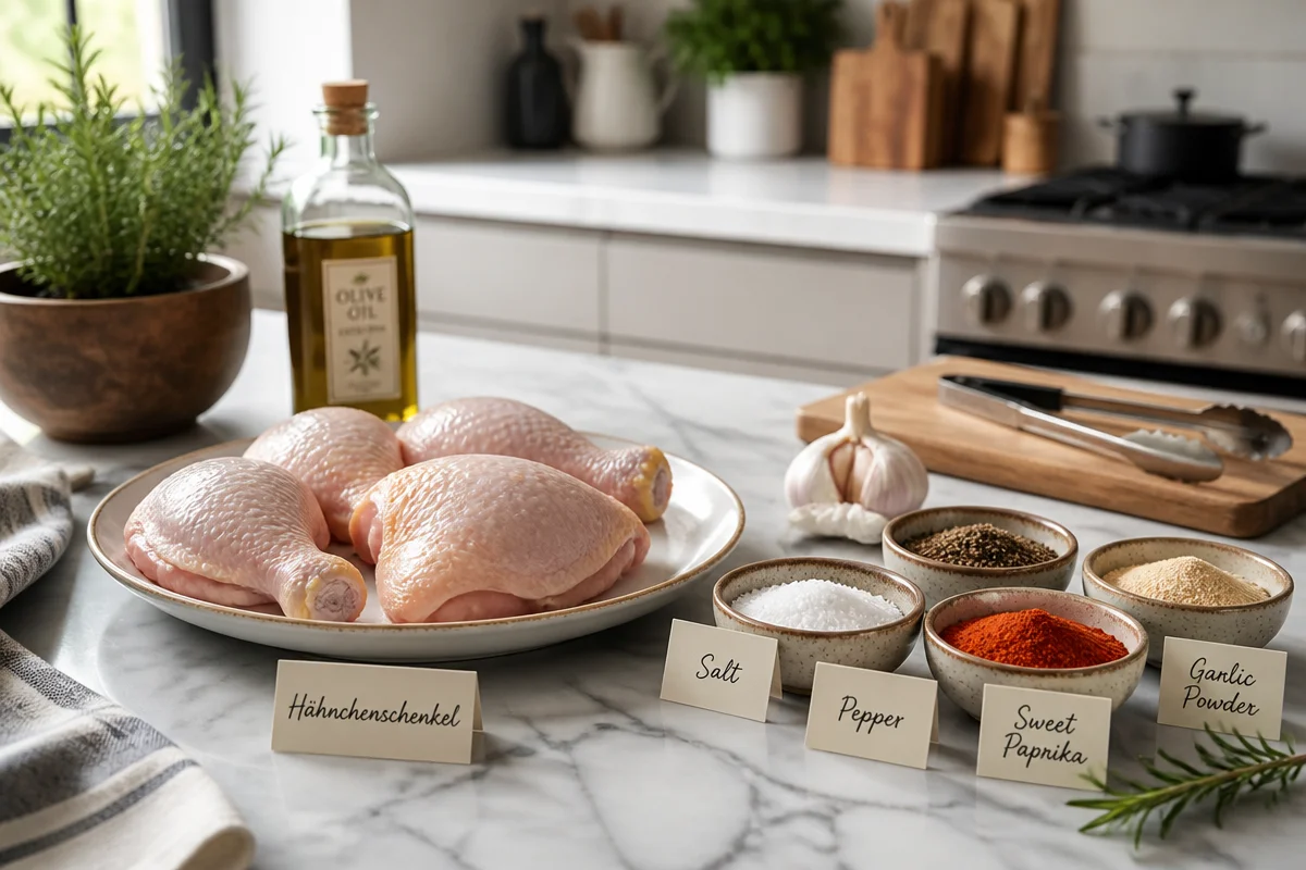 Knuspriges Hähnchen aus dem Ofen – Einfach und Lecker genießen!