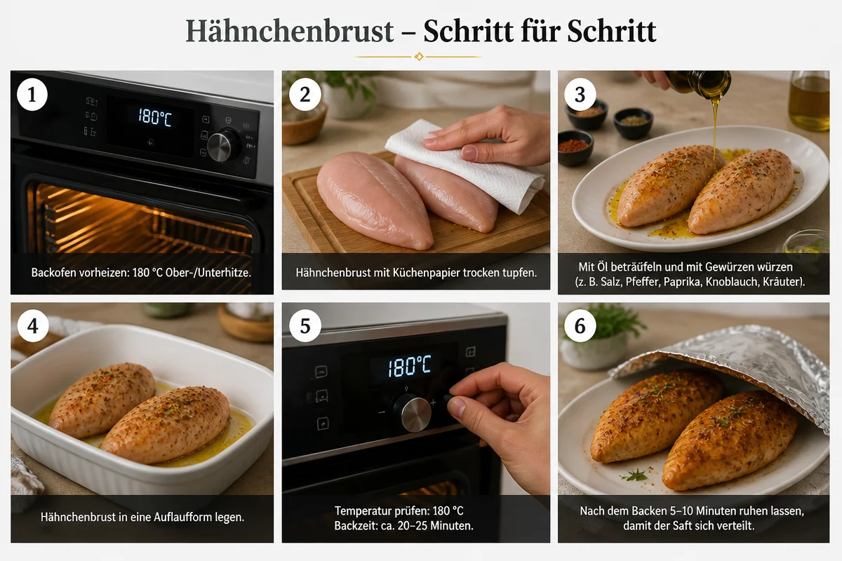 Knuspriges Hähnchen aus dem Ofen – Einfach und Lecker genießen!