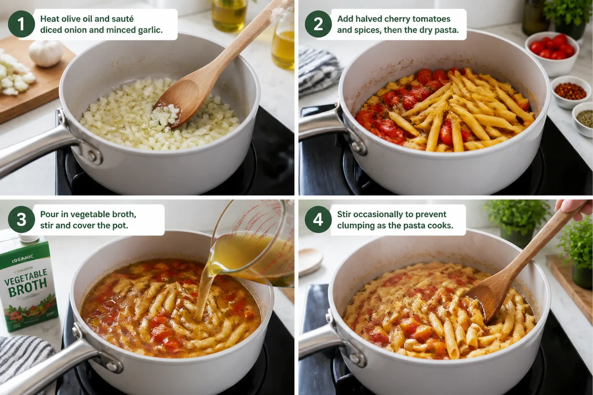 One Pot Pasta – schnell, lecker und einfach selbst gemacht
