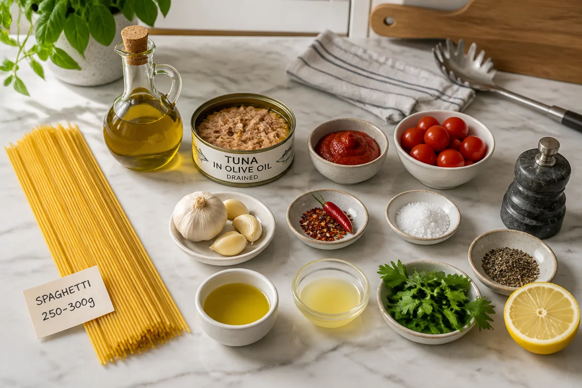 Quick & Tasty Thunfisch-Pasta for a Flavorful Dinner
