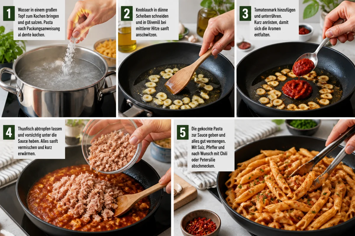 Thunfisch-Pasta